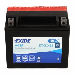 Акумулатор EXIDE STANDARD AGM 10Ah/150A L+