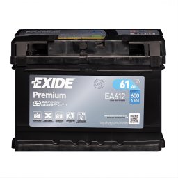 Акумулатор EXIDE PREMIUM 61Ah/600A R+