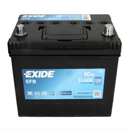 Акумулатор EXIDE EFB 60Ah/520A R+