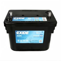 Акумулатор EXIDE AGM 50Ah/800A L+