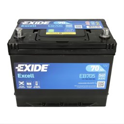 Акумулатор EXIDE EXCELL 70Ah/540A L+