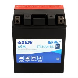 Акумулатор EXIDE STANDARD AGM 12Ah/210A L+