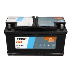 Акумулатор EXIDE EFB 100Ah/900A R+