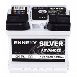 Акумулатор ENNEXY SILVER ADVANCED 45Ah/450A R+
