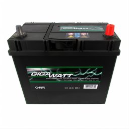 Акумулатор GIGAWATT G45R 45Ah/330A R+ JIS
