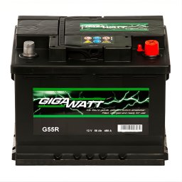 Акумулатор GIGAWATT G55R 56Ah/480A R+