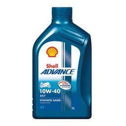 Масло SHELL ADVANCE 4T AX7 10W40 1 литър