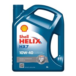 Масло SHELL HELIX HX7 10W40 4 литра