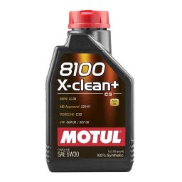 Масло MOTUL 8100 X-CLEAN+ 5W30 1 литър