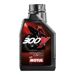 Масло MOTUL 300V 4T FACTORY LINE ROAD RACING 15W50 1 литър