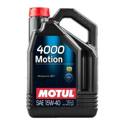 Масло MOTUL 4000 MOTION 15W40 4 литра