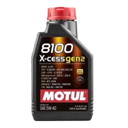 Масло MOTUL 8100 X-CESS GEN2 5W40 1 литър