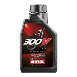 Масло MOTUL 300V FACTORY LINE OFF ROAD 15W60 4T 1 литър