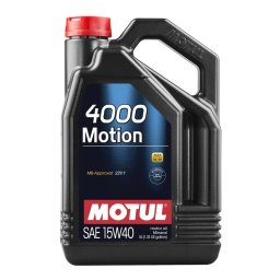 Масло MOTUL 4000 MOTION 15W40 5 литра