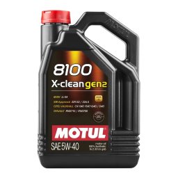 Масло MOTUL 8100 X-CLEAN GEN2 5W40 5 литра
