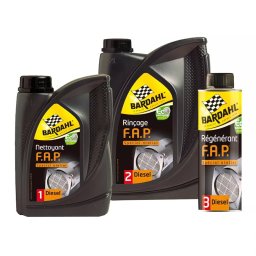 Bardahl три части за професионално почистване на DPF 300 мл.