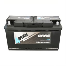 Акумулатор 4MAX STARTSTOP AGM 95Ah/850A R+