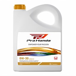 Масло HONDA 0W30 ACEA C2 4 литра