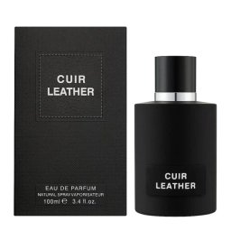 Fragrance World Cuir Leather - арабски парфюм за мъже, EDP, 100 мл.