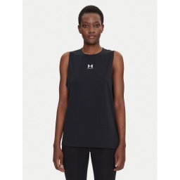 Under Armour Тениска от техническо трико Rival Muscle 1383659 Черен Regular Fit