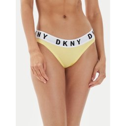 DKNY Класически дамски бикини DK4513 Жълт