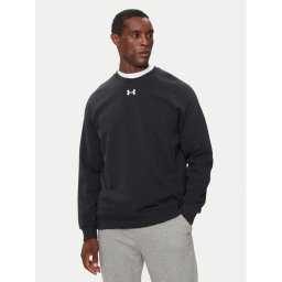 Under Armour Суитшърт Rival 1379755 Черен Regular Fit