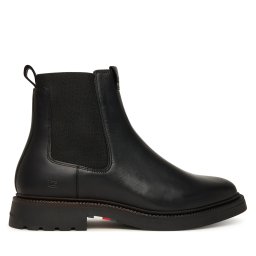 Боти тип челси Tommy Hilfiger Comfort Lwt FM0FM05591 Черен