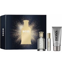 Boss Bottled Eau de Parfum Комплект (EDP 100ml + EDP 10ml + SG 100ml) за Мъже