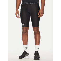 Under Armour Спортни шорти HG Armour Lng 1361602 Черен Slim Fit