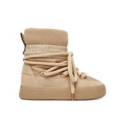Tommy Hilfiger Апрески Tommytech Logotape Snowboot Warm FW0FW08998 Бежов
