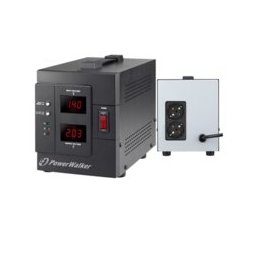 Стабилизатор PowerWalker AVR 1500 SIV, 1500 VA/1200 W