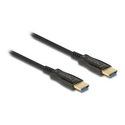 Кабел Delock 84039, от HDMI(м) към HDMI(м), 25m, черен, 8K@60Hz