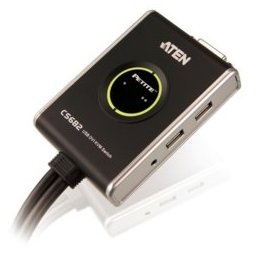 KVM суич ATEN CS682, 2x 1, USB, DVI