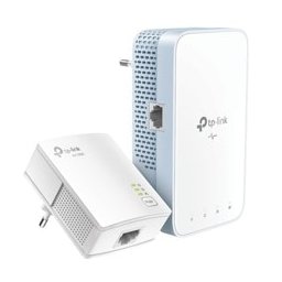 Powerline адаптер TP-Link TL-WPA7517KIT, 1000Mbps, до 300м обхват, 1x 10/100/1000 Ethernet порт, 2 устройства
