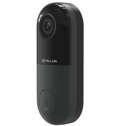Видеодомофон Tellur TLL331251, двупосочно аудио, 2MP, 1080p, PIR сензор до 8 метра, IP54 защита, MicroSD слот до 128GB, Wi-Fi