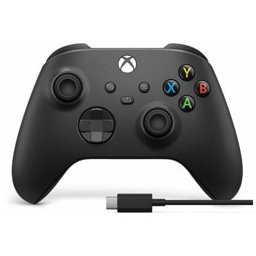 Геймпад Microsoft Xbox Series X Wireless Controller, безжичен, за PC/Xbox Series X/S, черен