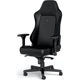Геймърски стол noblechairs Hero Team Heretics Edition (NBL-HRO-PU-THE), изкуствена кожа, до 150кг макс. тегло, черен
