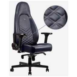 Геймърски стол noblechairs Icon, еко кожа, син