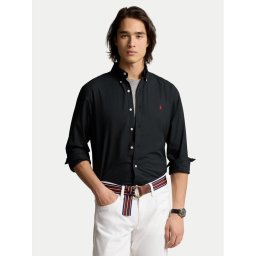 Polo Ralph Lauren Риза 710928255006 Черен Custom Fit