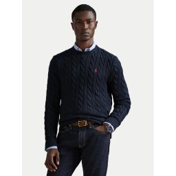 Polo Ralph Lauren Пуловер 710775885001 Тъмносин Regular Fit