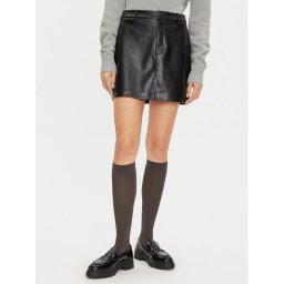 Calvin Klein Jeans Пола от имитация на кожа J20J224190 Черен Regular Fit