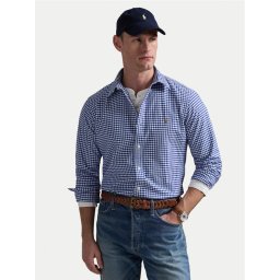 Polo Ralph Lauren Риза Core Replen 710792041 Син Custom Fit