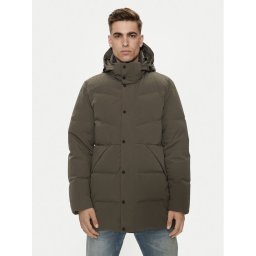 Paul&Shark Пухено яке 14312008 Зелен Regular Fit