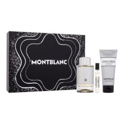 Montblanc Explorer Platinum подаръчен комплект: EDP 100 ml + душ гел 100 ml + EDP 7,5 ml за мъже