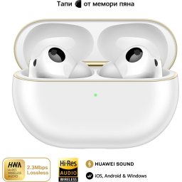 Слушалки Huawei FreeBuds Pro 4 Piano-T180 Ceramic Whiter
