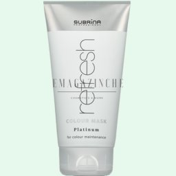 Subrina Professional Подхранваща тонираща маска за коса Платина 150 мл. Refresh Color Mask Platinum