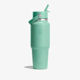 Бутилка Hydro Flask 946ml Wide Flex Straw Travel Bottle Mermaid Green Universal