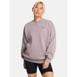 Women's sweatshirt Under Armour UA Icon HWT Flc OS Crew-GRY - Women's