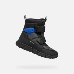 Grey boys' ankle boots Geox Flexyper B Abx - Boys