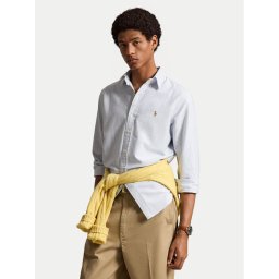 Polo Ralph Lauren Риза 710792041004 Светлосиньо Custom Fit